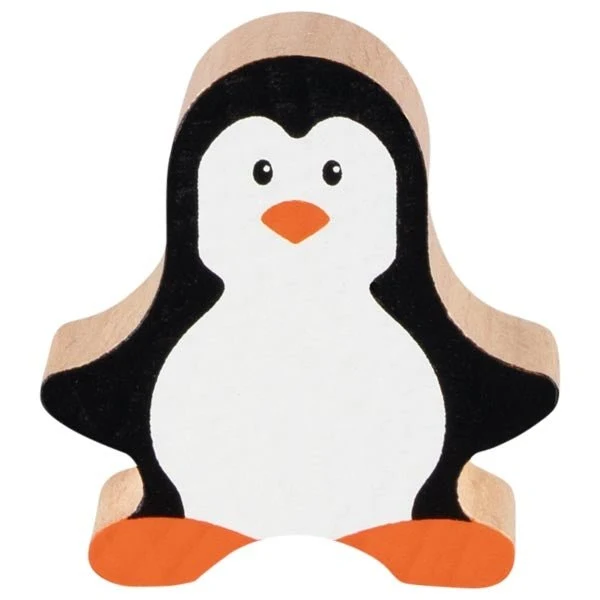 Stapelspiel Pinguine aus Holz