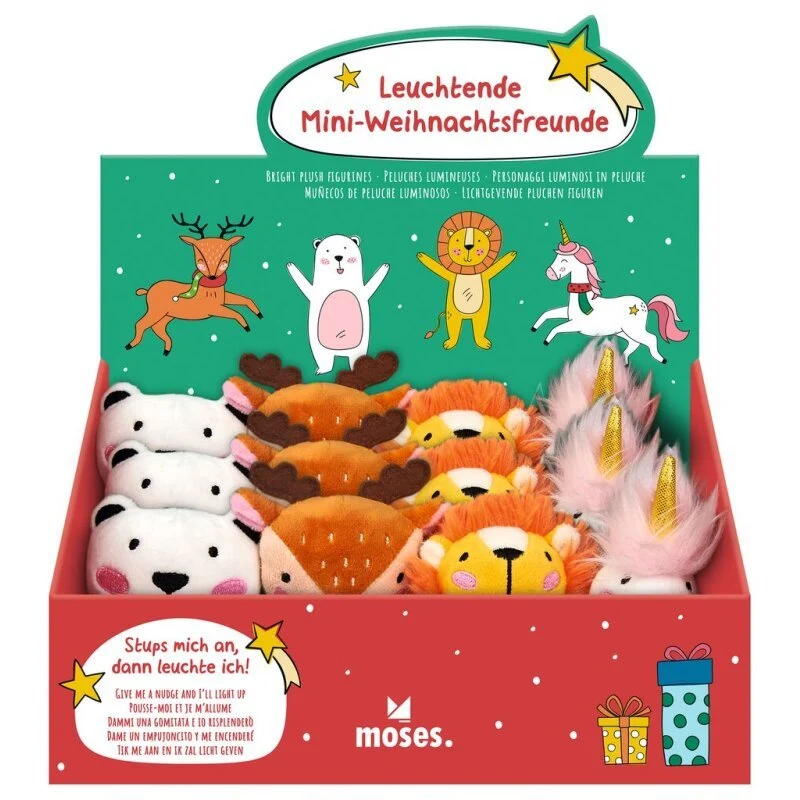 Leuchtende Mini-Weihnachtsfreunde