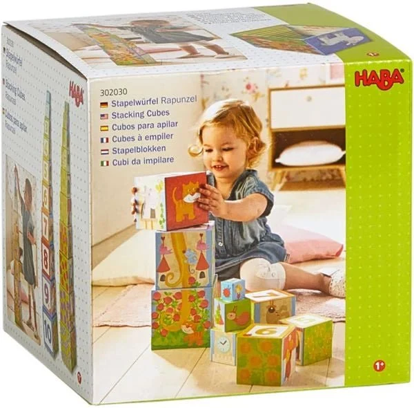 HABA Stapelwürfel Rapunzel