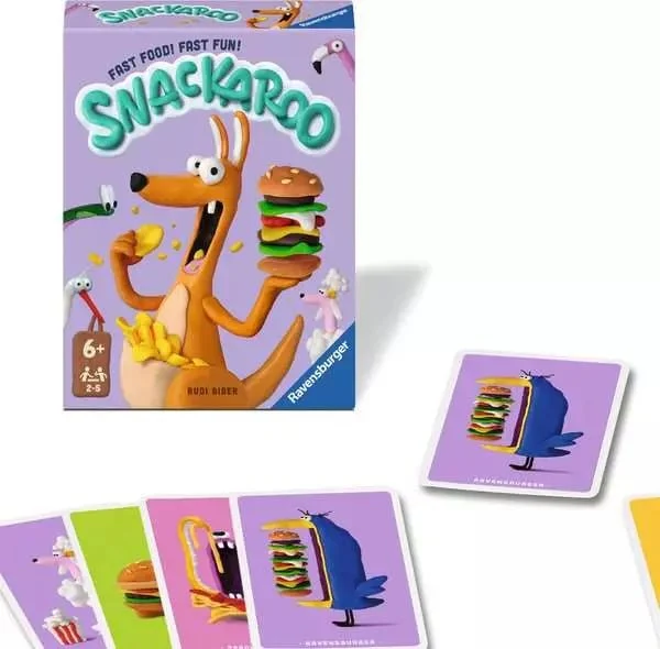 Snackaroo – Kartenspiel ab 6 Jahren