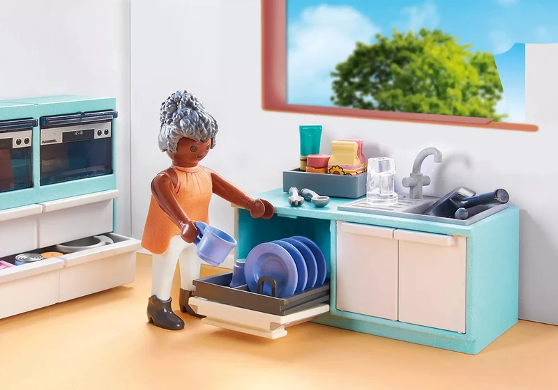 Playmobil® MyLife 71608 - Küche mit Essplatz