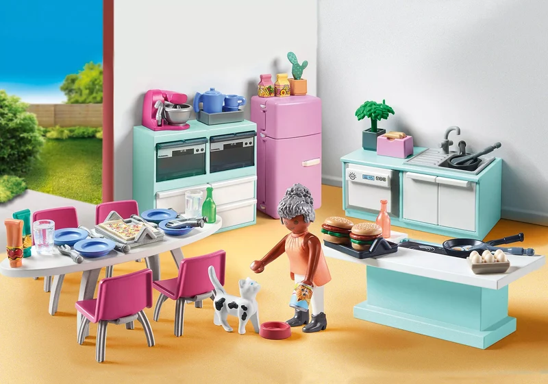 Playmobil® MyLife 71608 - Küche mit Essplatz