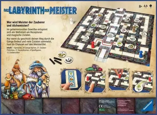 Labyrinth der Meister - Spiel
