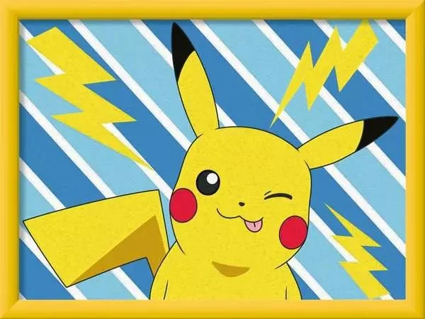 CreArt Freches Pikachu - Malen nach Zahlen