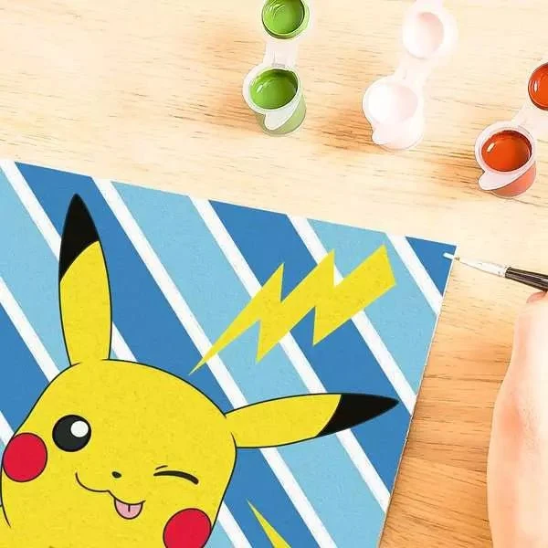 CreArt Freches Pikachu - Malen nach Zahlen