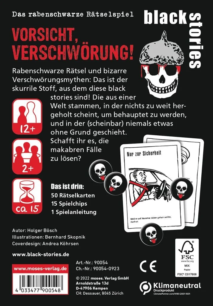 Black Stories: Vorsicht Verschwörung!