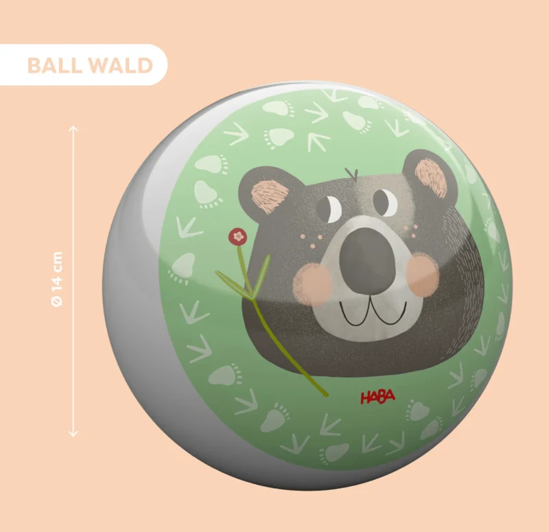 HABA Ball Wald – Kinderball ab 2 Jahren