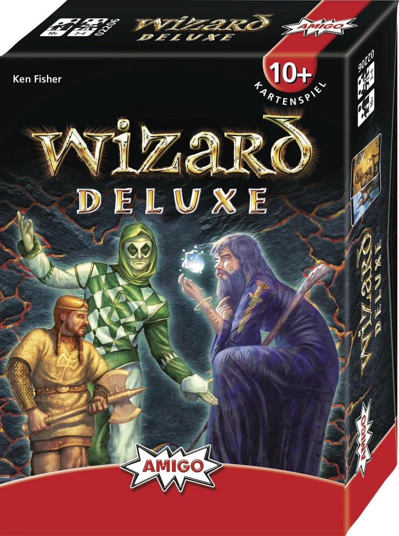 Wizard Deluxe – Exklusives Stichspiel mit Metallmünzen