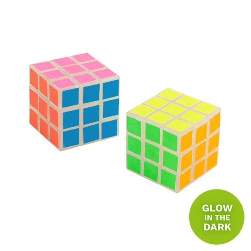 Mini Zauberwürfel "Glow in the Dark"