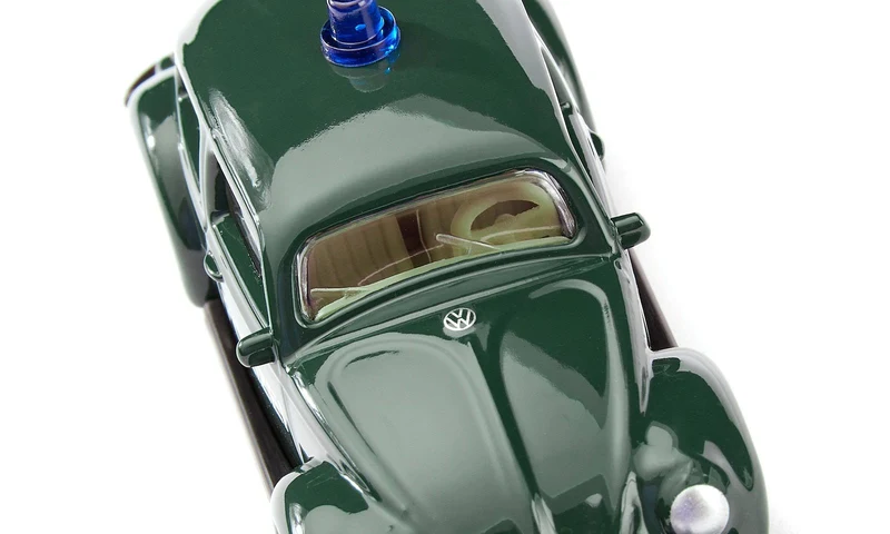 Modellauto SIKU VW Käfer Polizei – grüner Kultklassiker