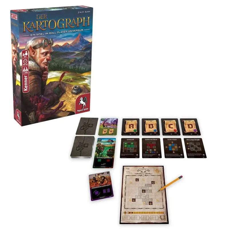 Gesellschaftsspiel - Der Kartograph