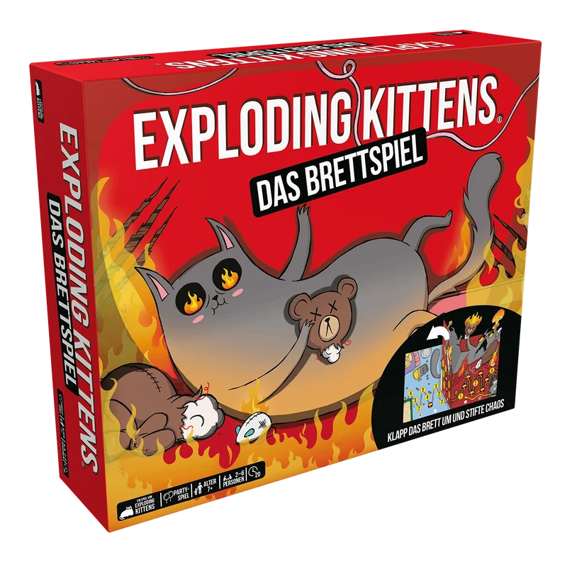 Exploding Kittens Brettspiel ab 7 Jahren
