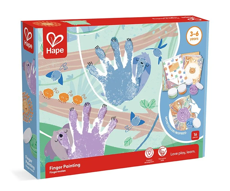 Finger Painting / Fingermalen