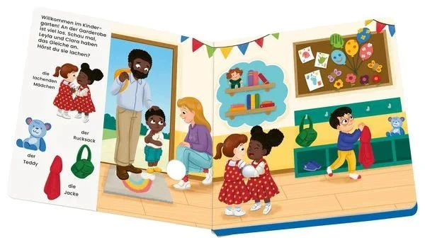 Play+ Mein allererstes Soundbuch Im Kindergarten - ab 12 Monate