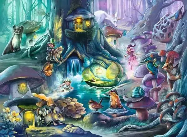 Puzzle 150 Teile XXL - Zauberhafter Wald