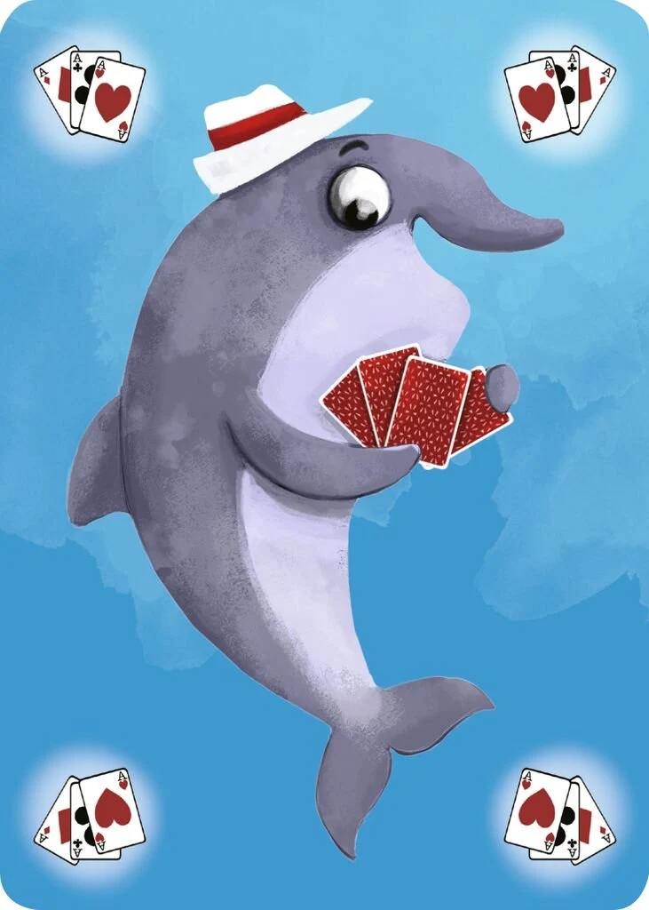 Kartenspiel - Kinder Poker