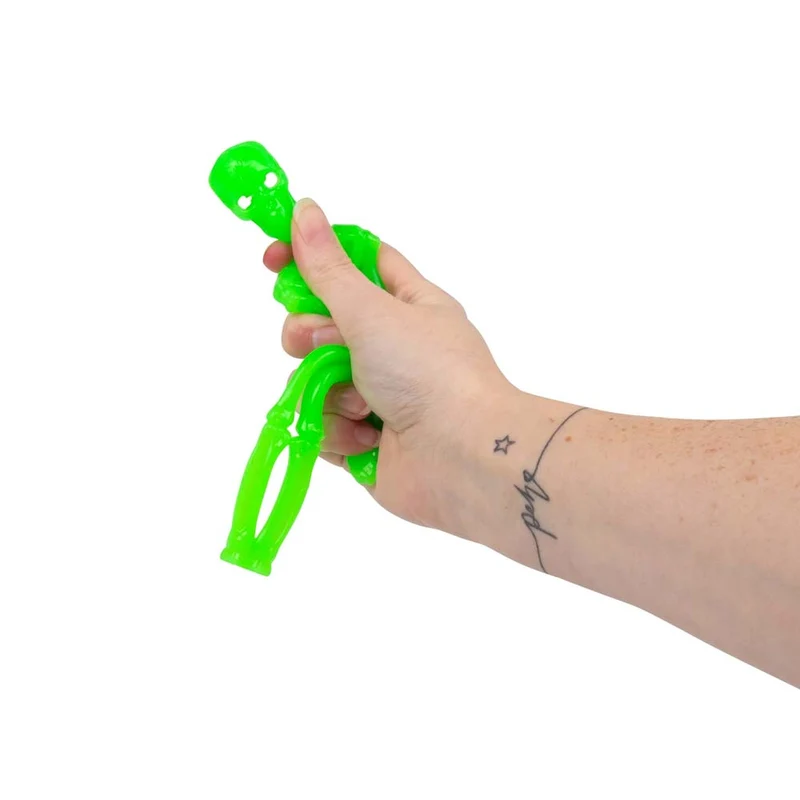 Stretchy Squish Skelett, Glow in Dark