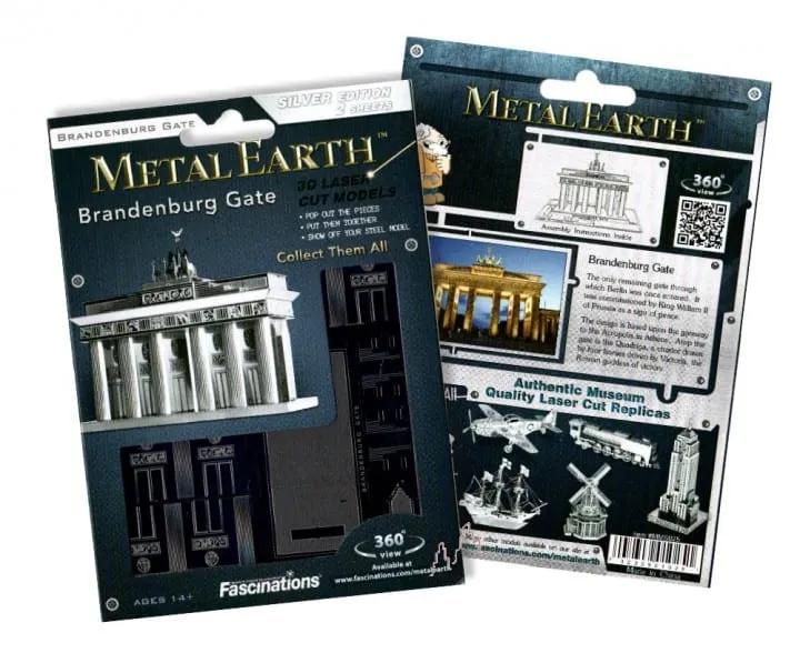 Metallbaukästen - Brandenburger Tor Modellbau