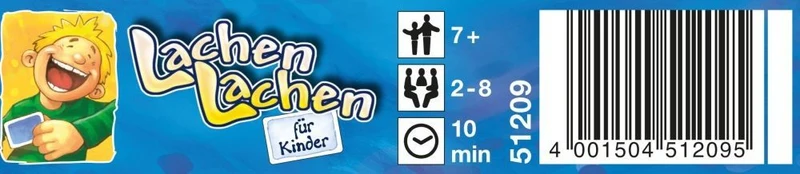 Lachen Lachen für Kinder, Reisespiel in der Metalldose