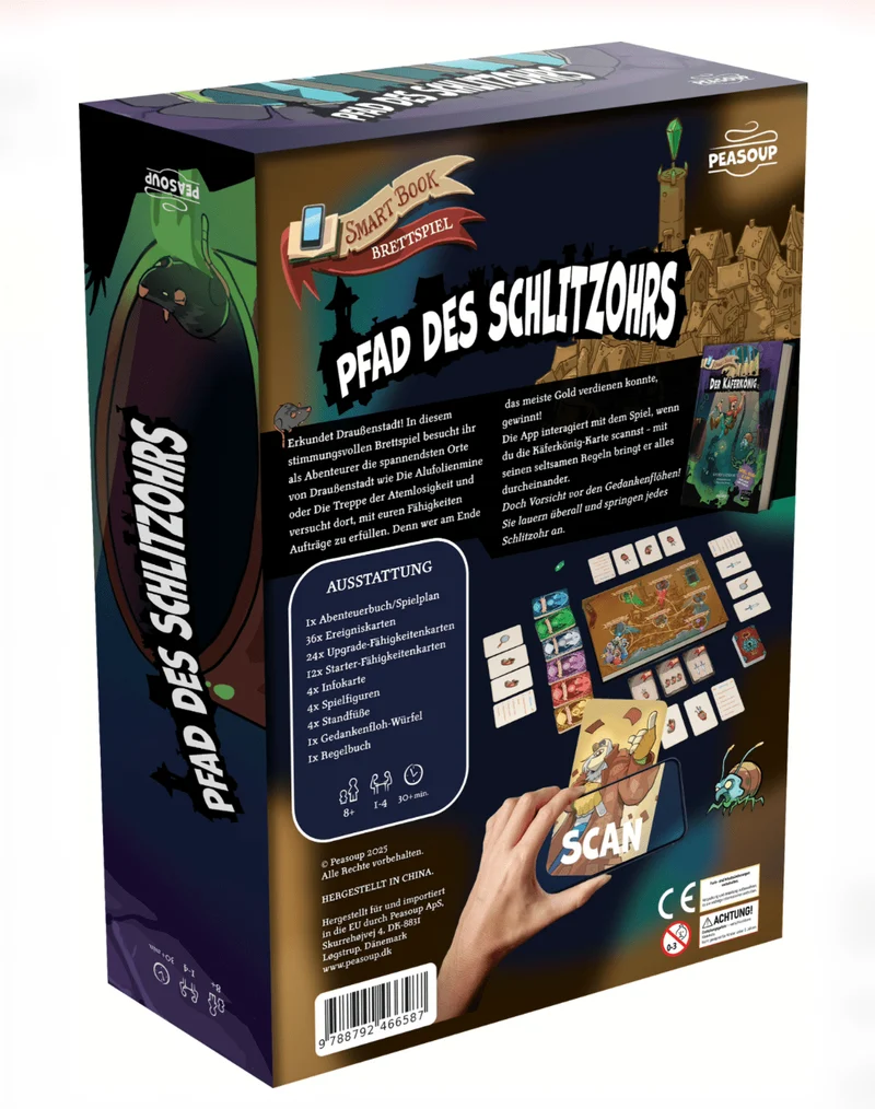 Pfad des Schlitzohrs – Abenteuerbrettspiel ab 8 Jahren