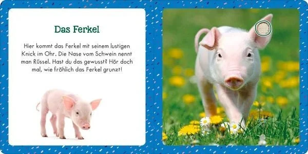 Soundbuch für Klitzekleine - Bauernhoftiere