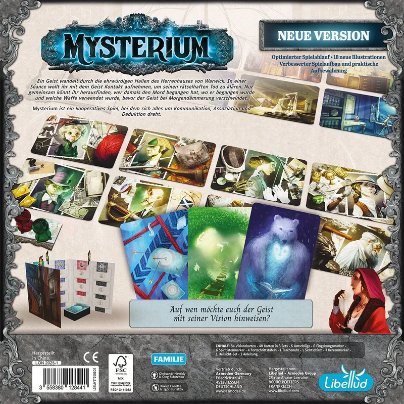 Mysterium – Kooperatives Geisterspiel ab 10 Jahren