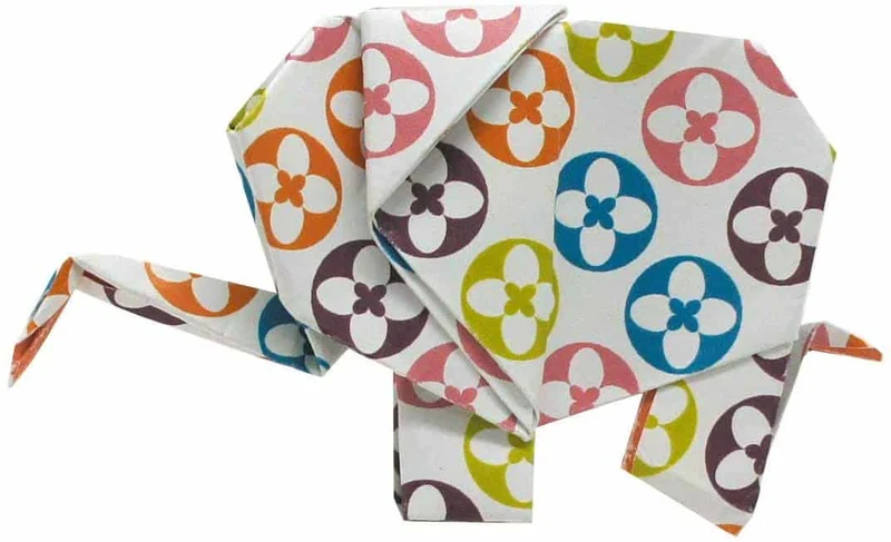 Funny Origami 20x20 Elefanten