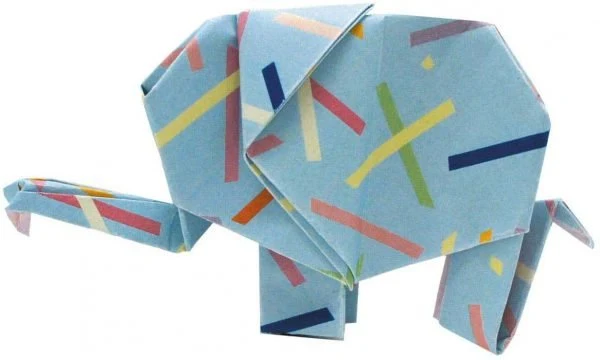 Funny Origami 20x20 Elefanten