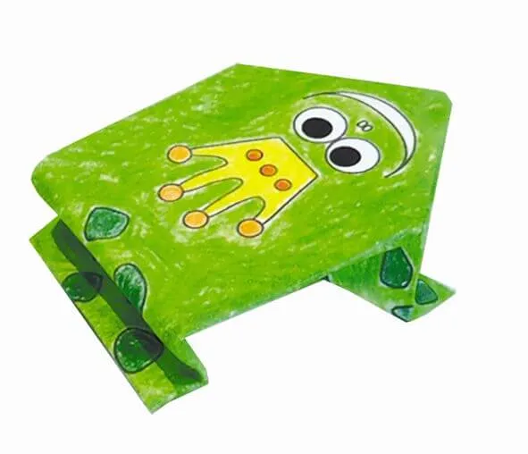 Origami - Coloring Origami - Frosch - 15x15cm