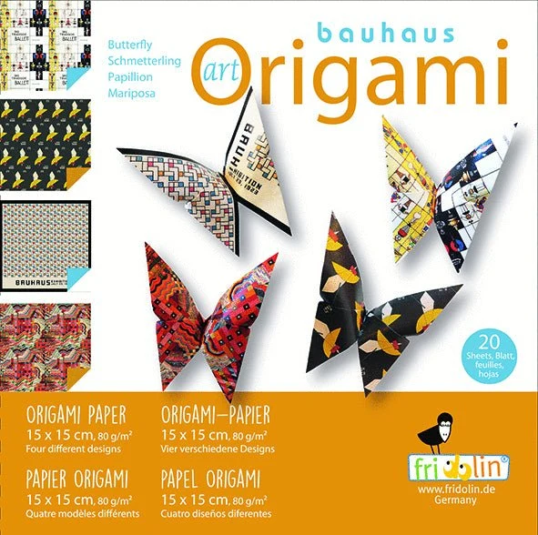 Art Origami - Bauhaus - Schmetterling - 15x15 cm