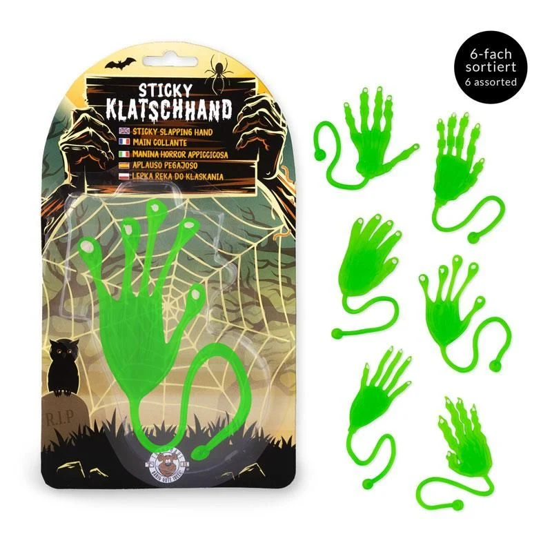 ZOMBIE ZONE Sticky Klatschhand
