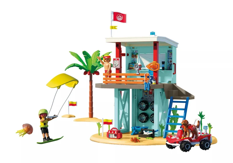 Playmobil®myLife 71903 - Rettungsturm mit Beach buggy