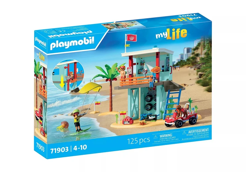 Playmobil®myLife 71903 - Rettungsturm mit Beach buggy