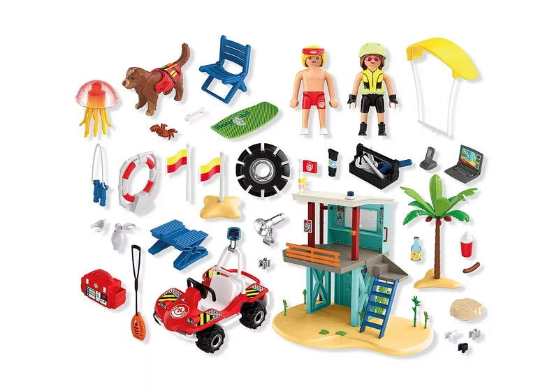 Playmobil®myLife 71903 - Rettungsturm mit Beach buggy