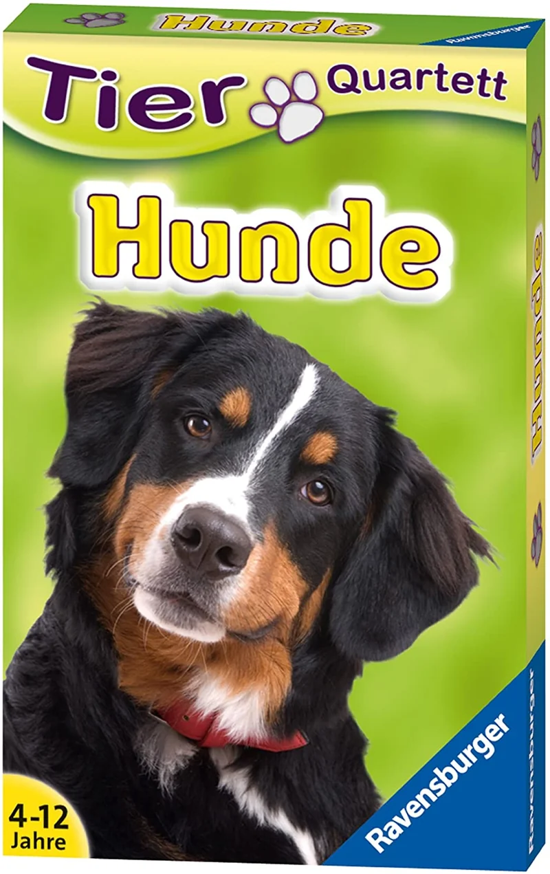 Tierquartett Hunde – Kartenspiel mit Hunderassen