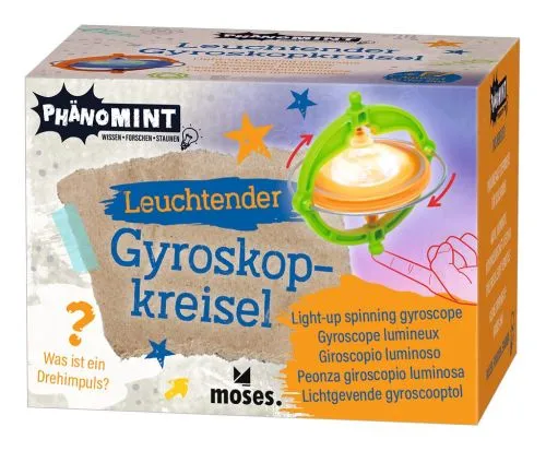 PhänoMINT Leuchtende Gyroskopkreisel