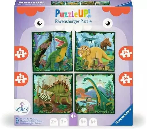Kinderpuzzle ab 4 Jahren - Dinosaurier
