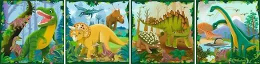 Kinderpuzzle ab 4 Jahren - Dinosaurier