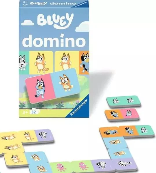 Bluey Domino - Reisespiel