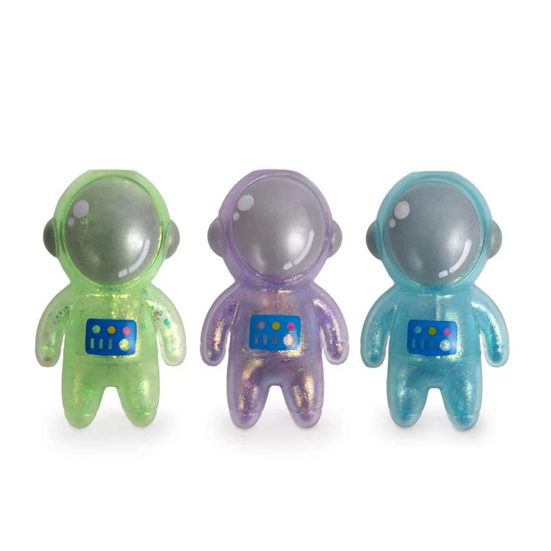Space Adventure - Squeezy Light Up Astronaut, sortiert