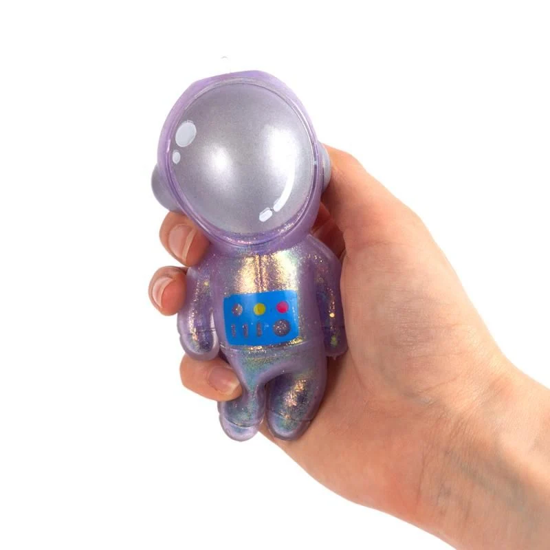 Space Adventure - Squeezy Light Up Astronaut, sortiert