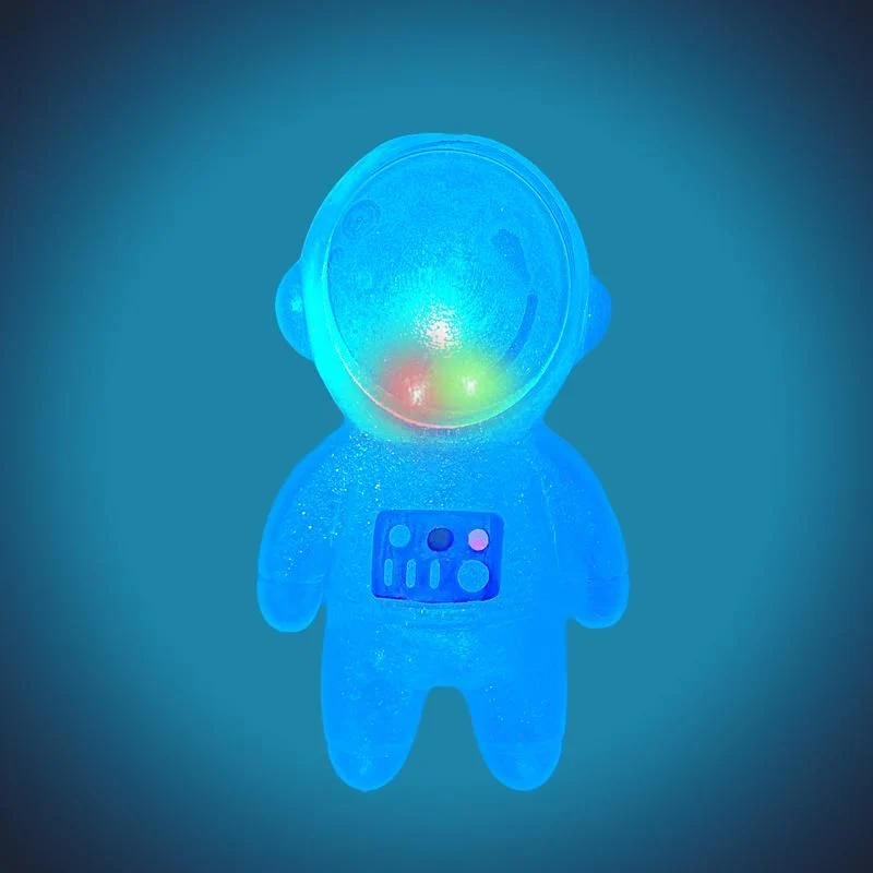 Space Adventure - Squeezy Light Up Astronaut, sortiert