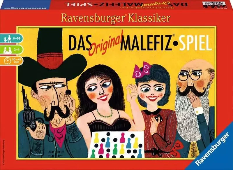 Das Original Malefiz – Ravensburger Gesellschafts- und Brettspiel