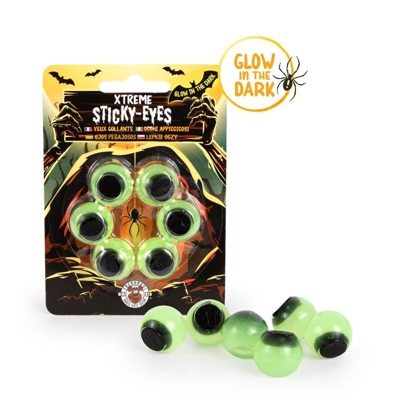Sticky Augen nachtleuchtend, 6er-Set