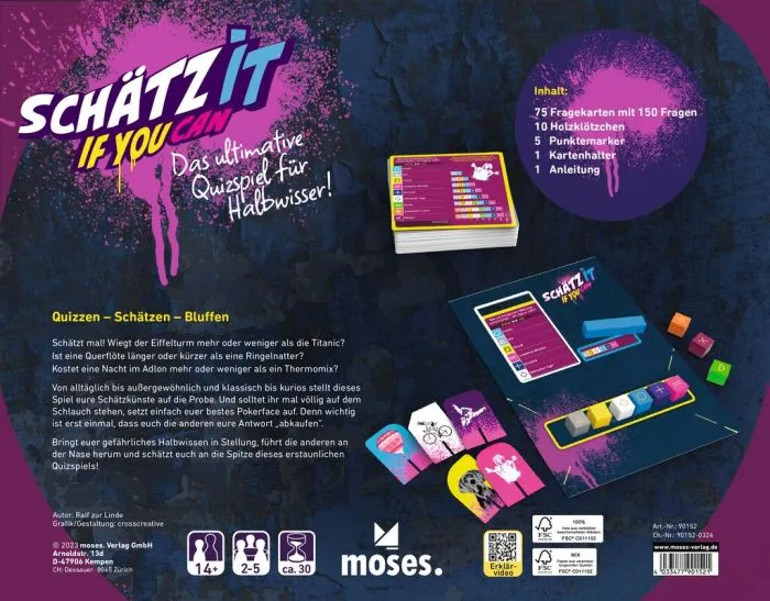 Schätz it - if you can! Quizspiel