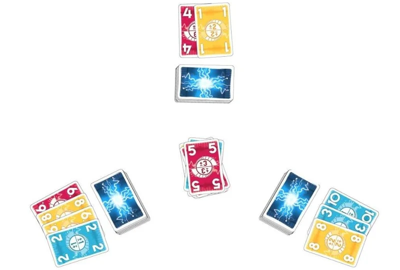 Unter Spannung Kartenspiel – Schnelles Reaktionsspiel