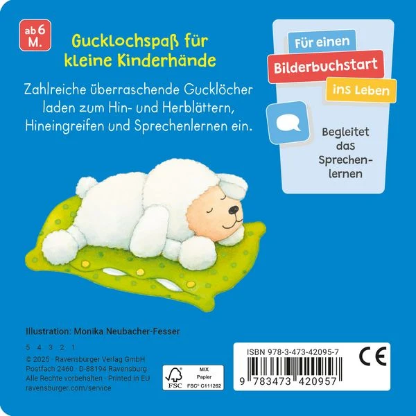 Mein Gucklochbuch - Gute Nacht