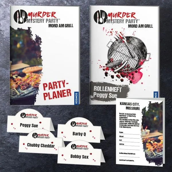 Murder Mystery Party - Mord am Grill - Das Krimi-Dinner
