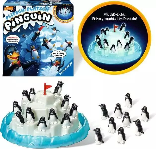 Plitsch-Platsch Pinguin - Kinderspiel