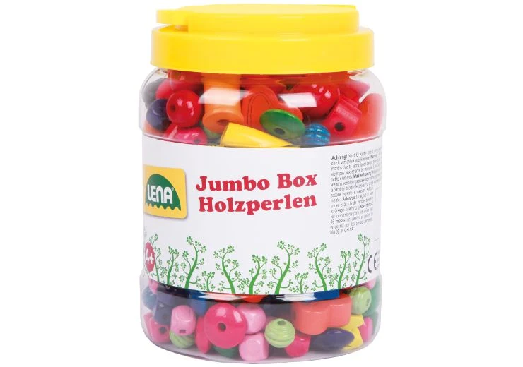 Holzperlen Jumbo Box ab 4 Jahren